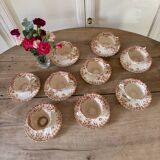 Royal Albert Fine Bone China Tea or Coffee Cups and Milk Jug Set of 9