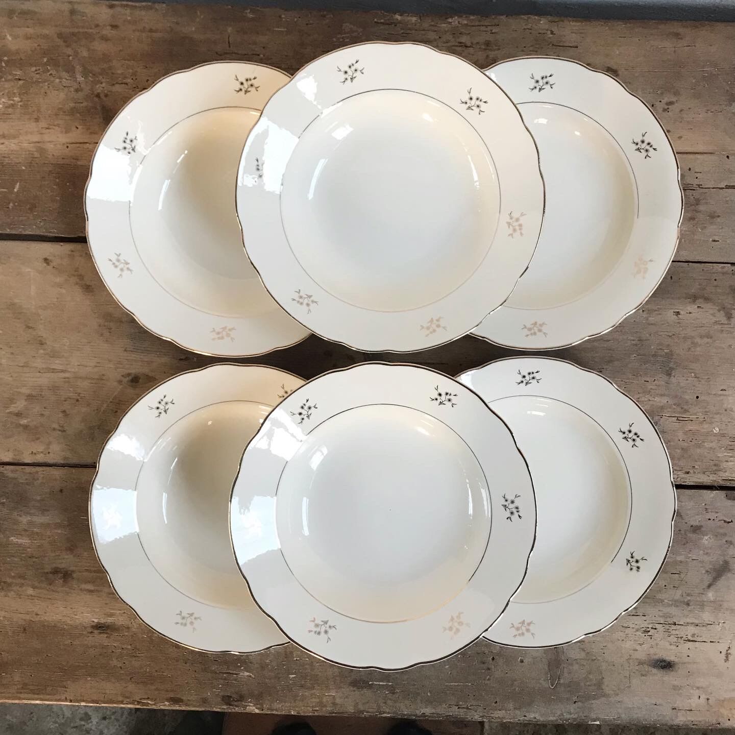 Lot de 6 assiettes creuses Villeroy & Bosch
