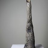 Haut soliflore décoratif céramique raku stalagmite artisanal vintage