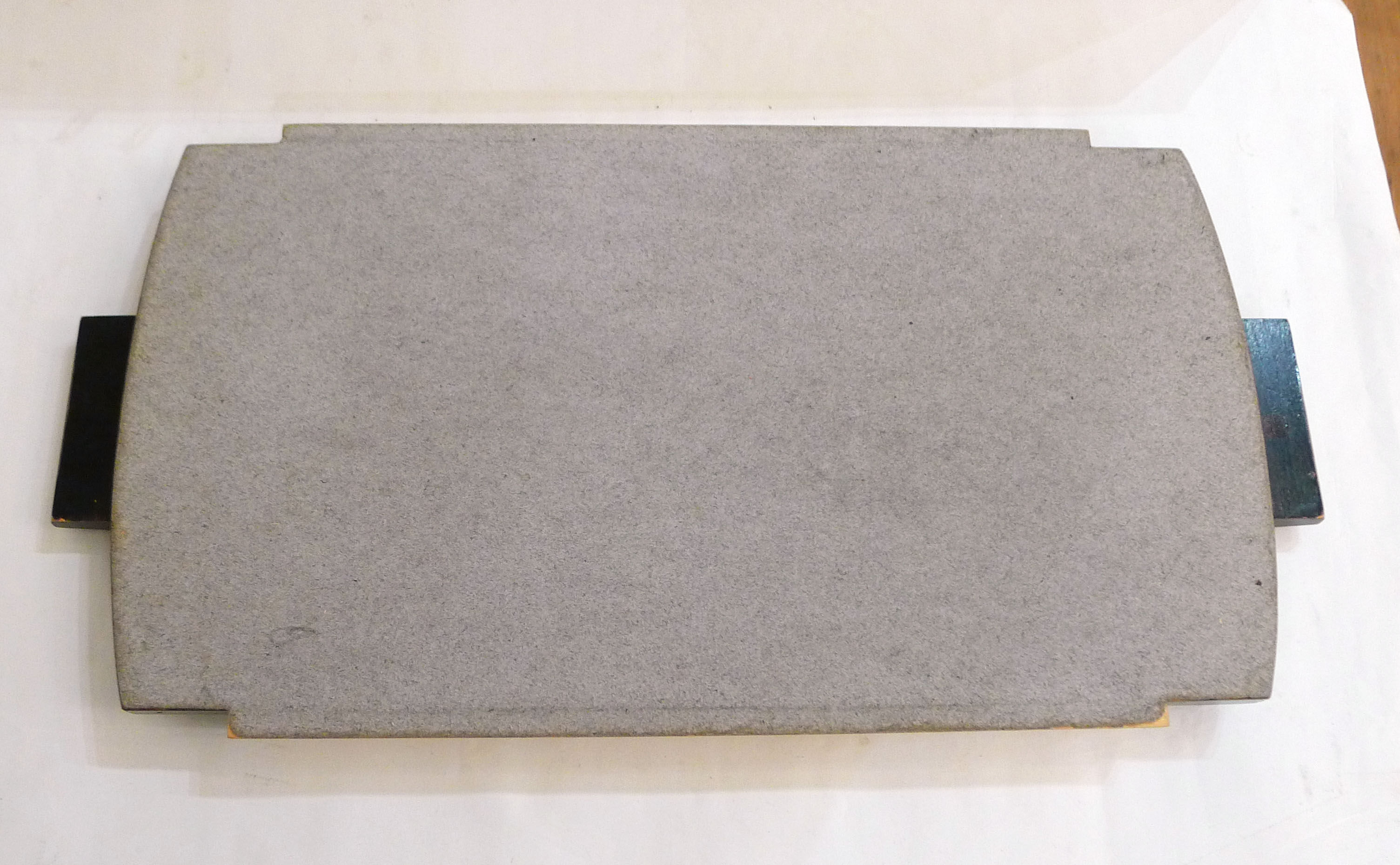 Two-tone art deco mirror tray