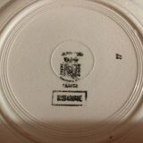 Lot of 5 plates digoin sarreguemines, mignardises model