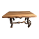 Solid wood coffee table - oak + vine roots