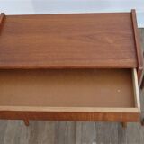 Pair of Scandinavian teak bedside tables