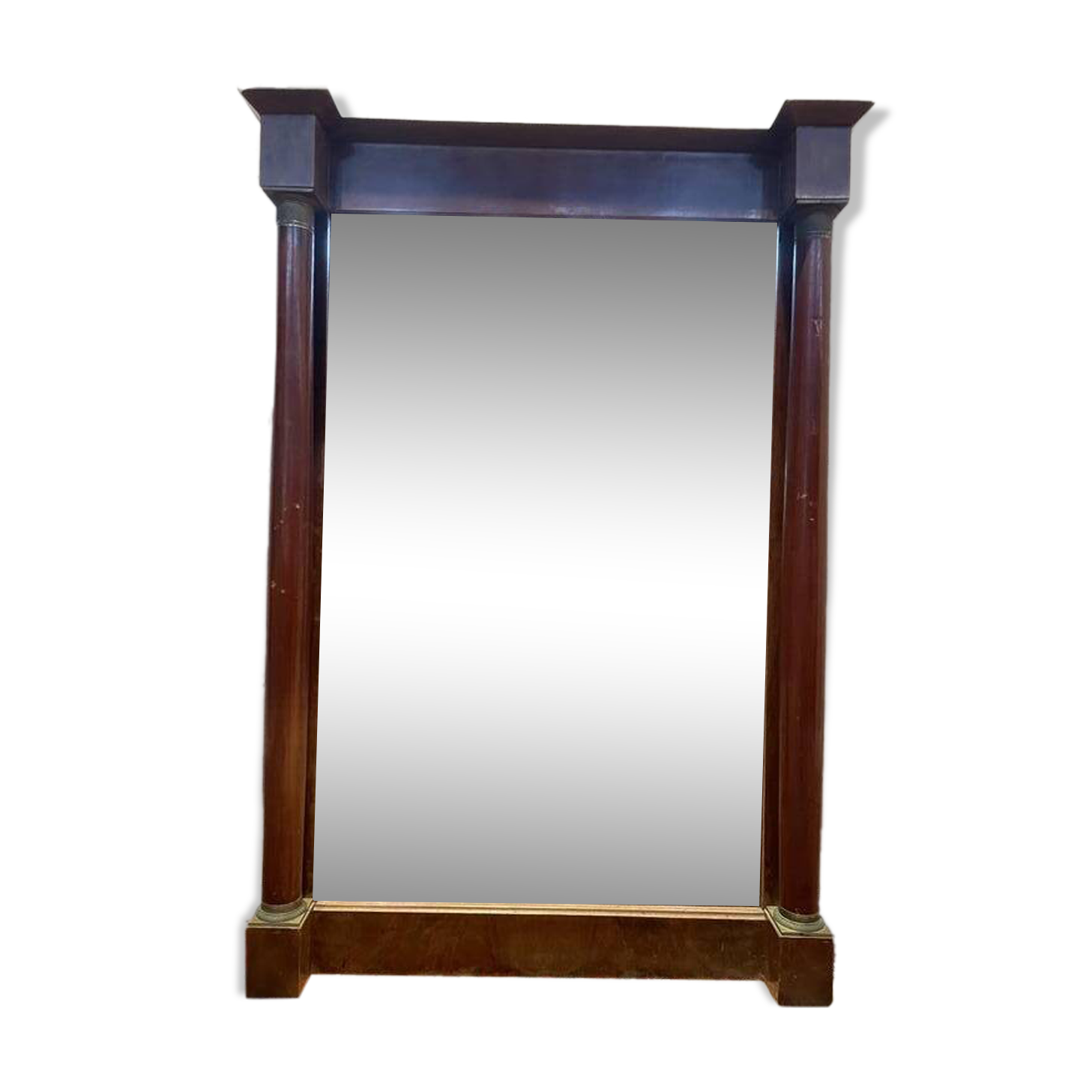 Miroir - Trumeau Empire en acajou