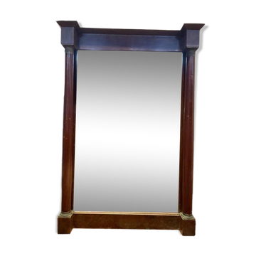 Mirror - Empire Trumeau in mahogany