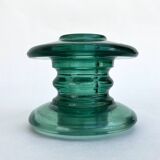 Ancien isolateur edf eiv a21 à détourner en bougeoir industriel • verre trempé