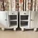 2 restored antique bedside tables