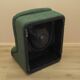 Green armchair, Italian design, 1970s, made in Italy