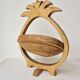 Wooden Fruit Basket "Pineapple" - Vintage