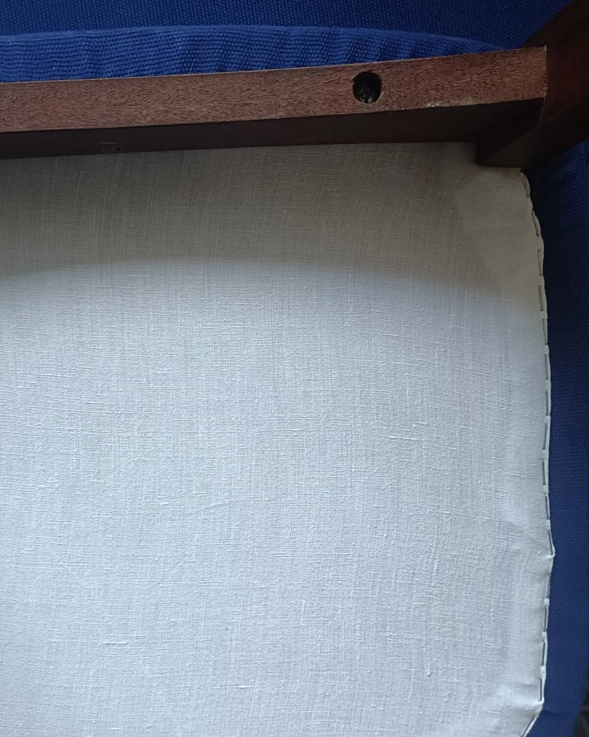 Pair of Italian teak chairs