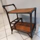 Dessert Bar Bamboo and rattan vintage 1970s