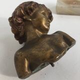 Bronze child bust of Jean Marie Camus