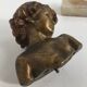 Bronze child bust of Jean Marie Camus