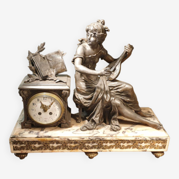 Allegory Clock with 19th Century Music