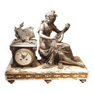 Allegory Clock with 19th Century Music