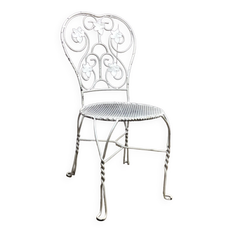 Wrought iron chair