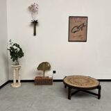 Coffee table "Les Herbiers" by Roger Capron