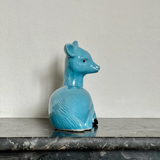 Biche en céramique vintage années 70