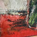 Oil painting on canvas by Idka Cohen.