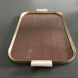 Formica and brass tray