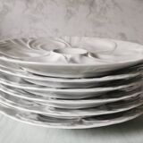 Pillivuyt white porcelain plates