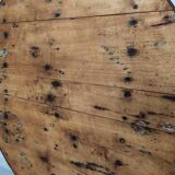 Rustic winemakers table
