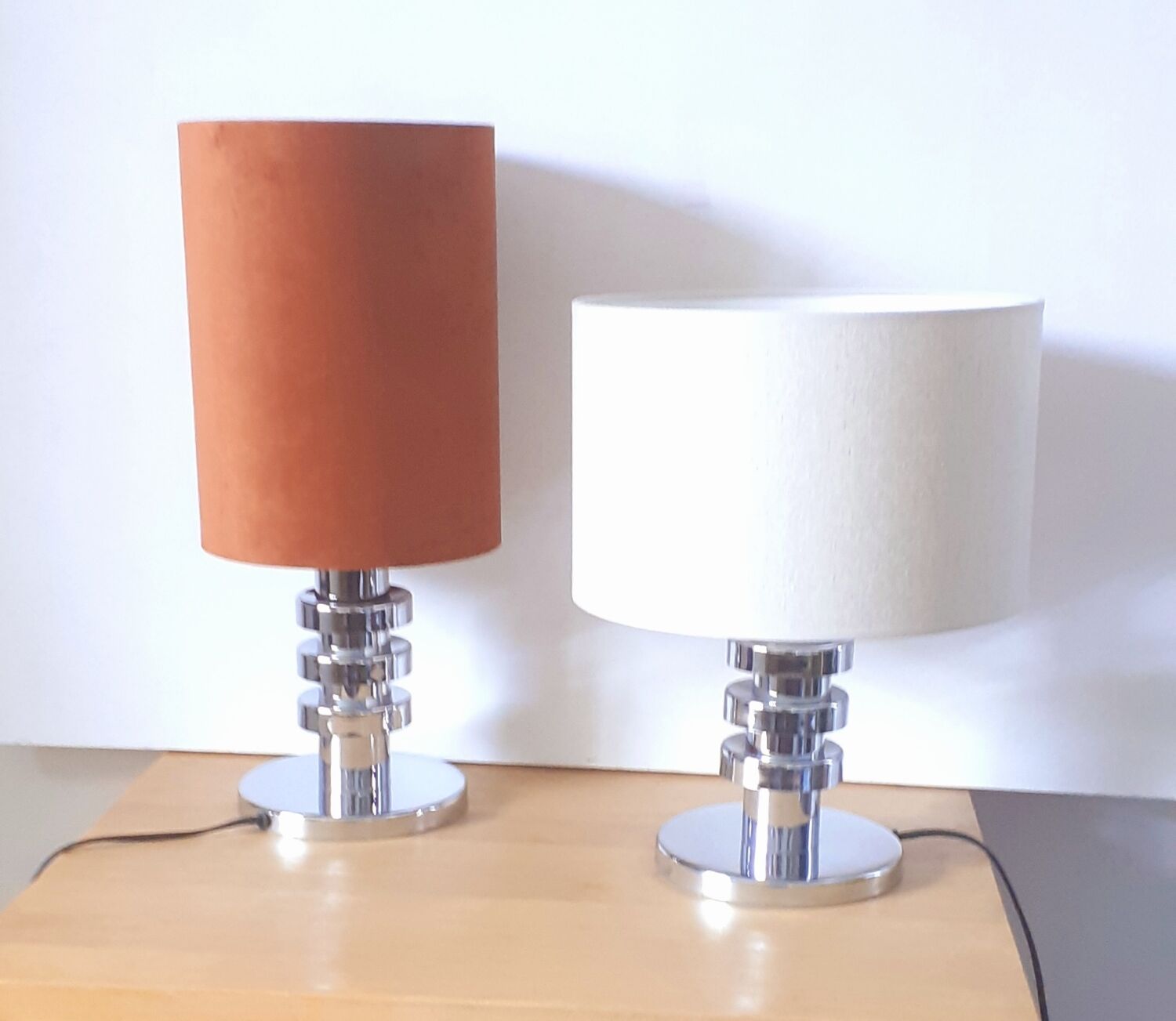70's lamp bases