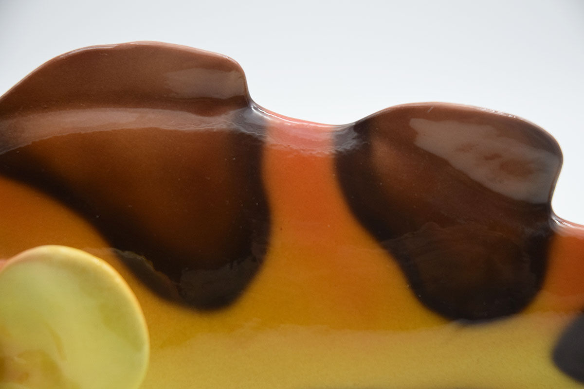 Fish in glazed ceramic 1960's