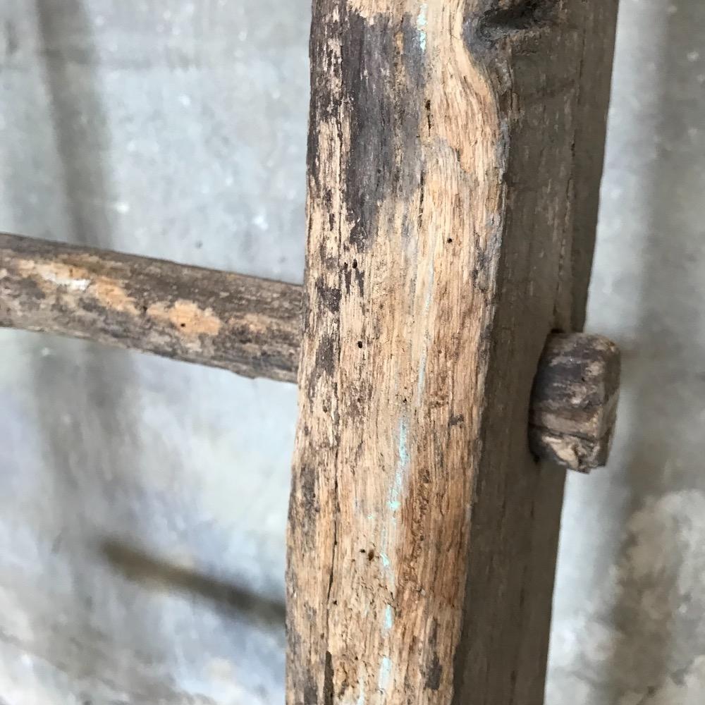 French primitive wooden scale of the 18th century