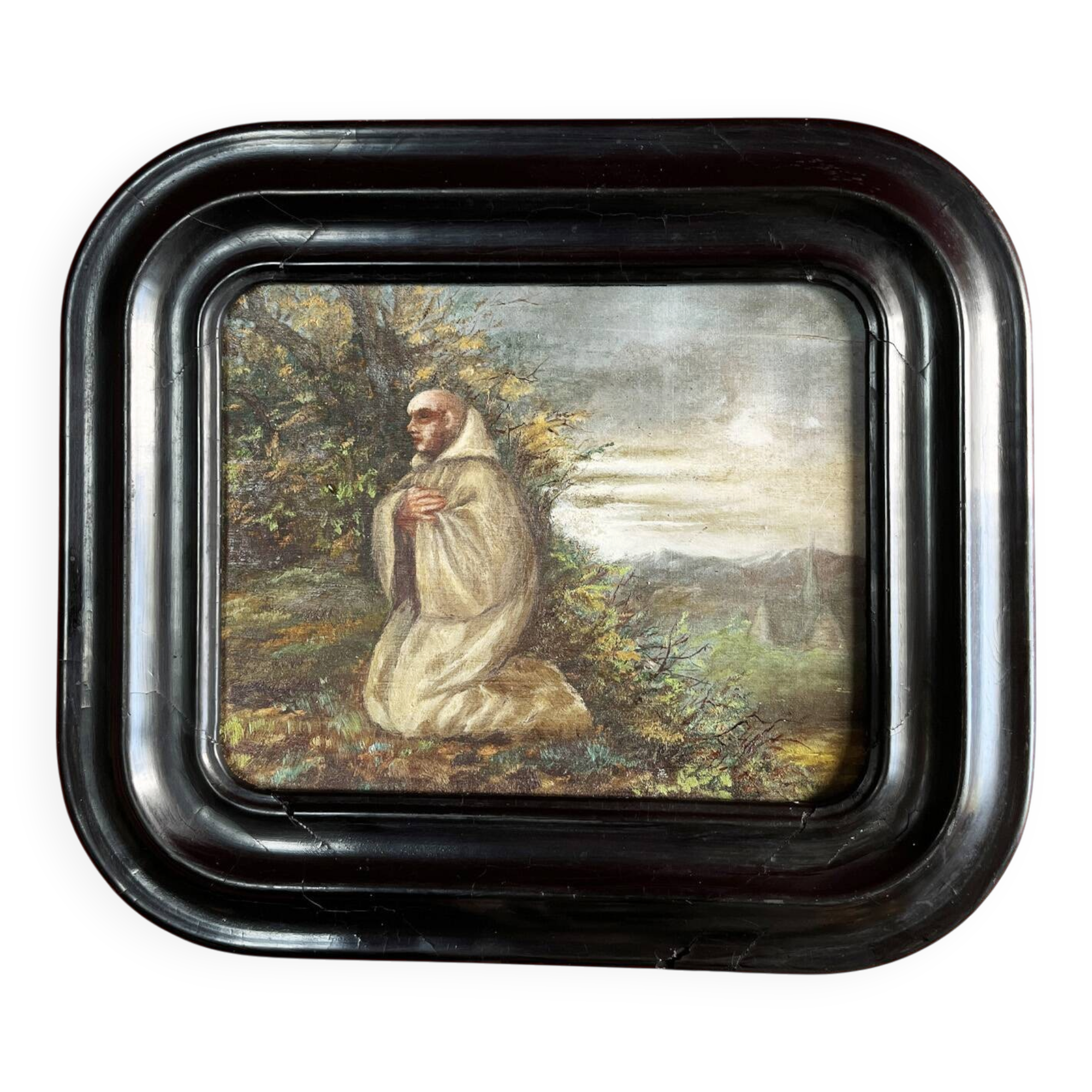 Nineteenth-century painting "The Anchorite"