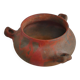 Studio Pottery Three-Handled Earthenware Ceramic Vessel