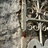 Old wrought iron gate