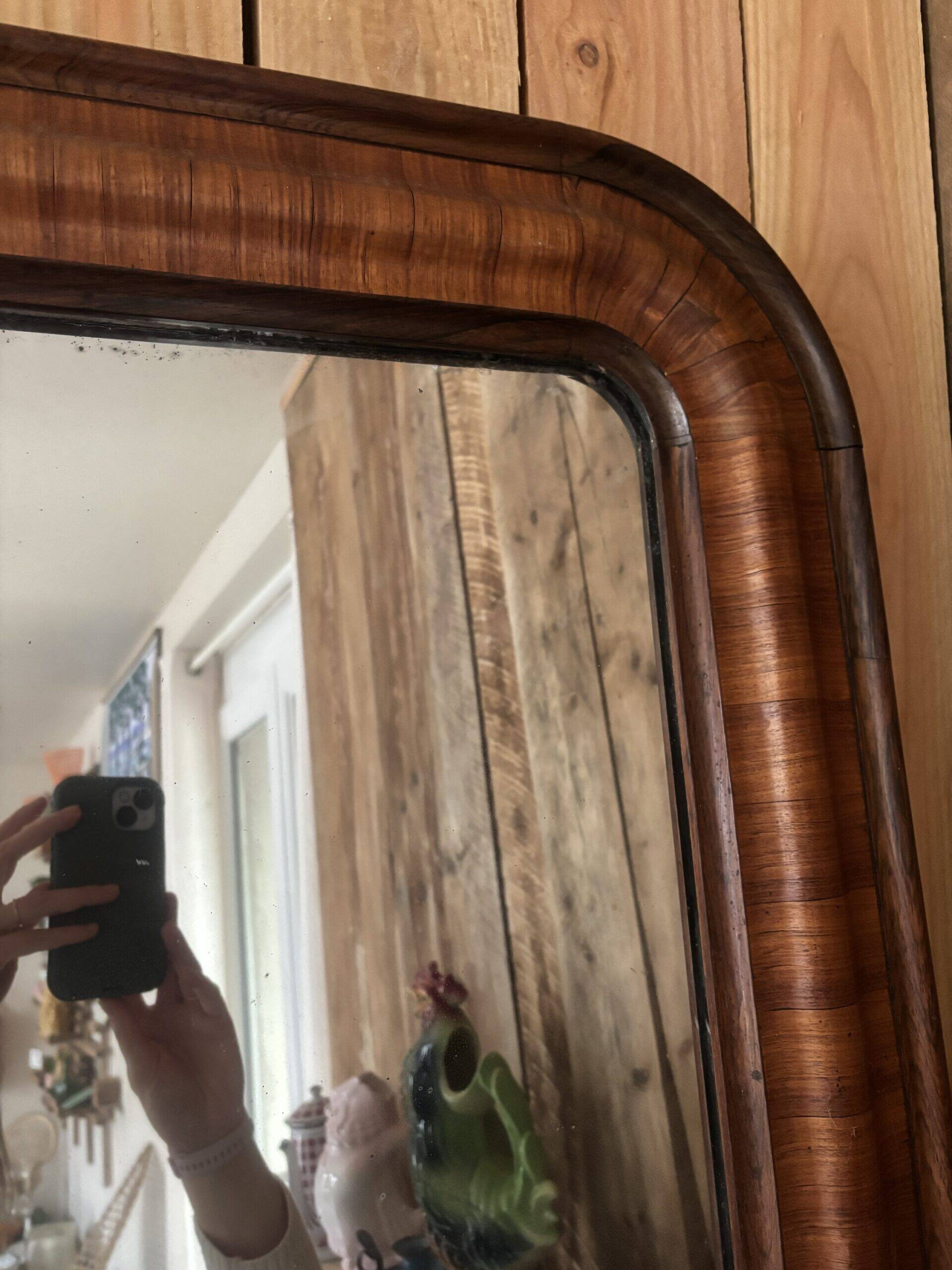 Large Louis Philippe mirror