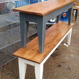 Wooden bench