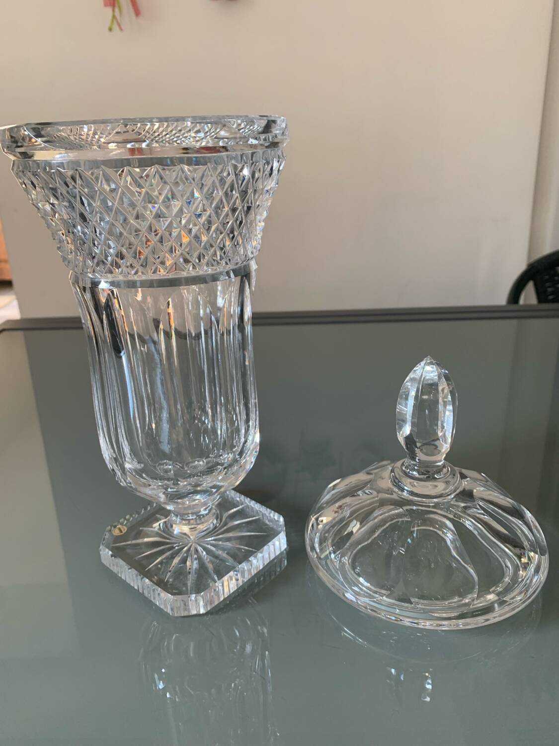Crystal candy dish