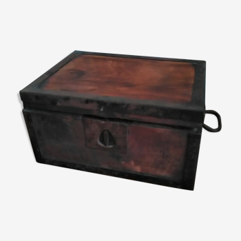 Antique wooden box