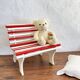 Wooden children's bench