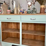 Vintage mint green buffet