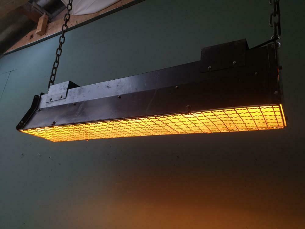 Lampe de théâtre industrielle noire ADB