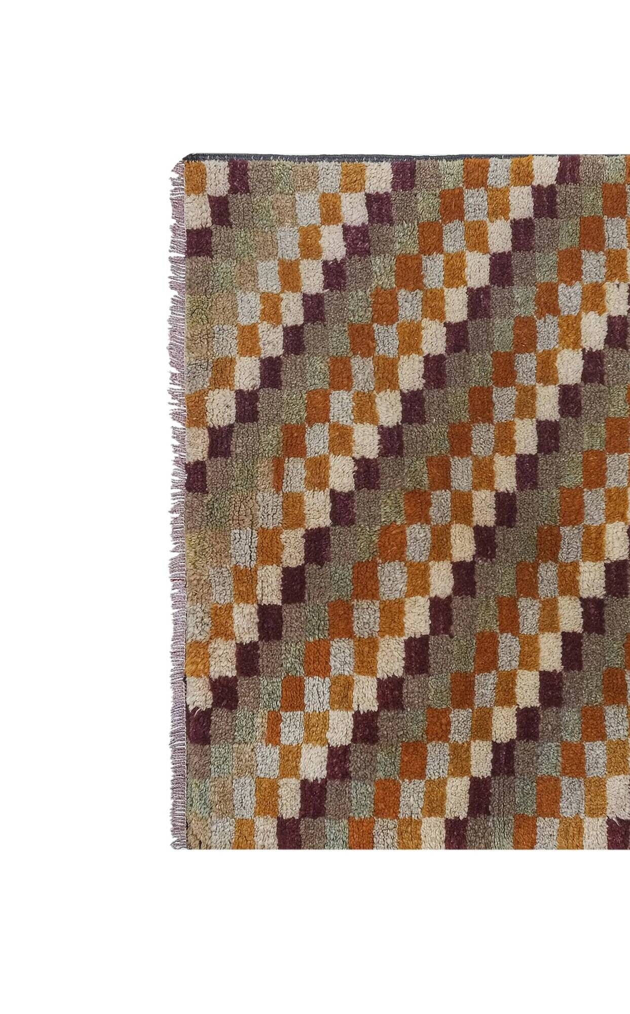 Vintage Turkish handmade rug 77x156 cm