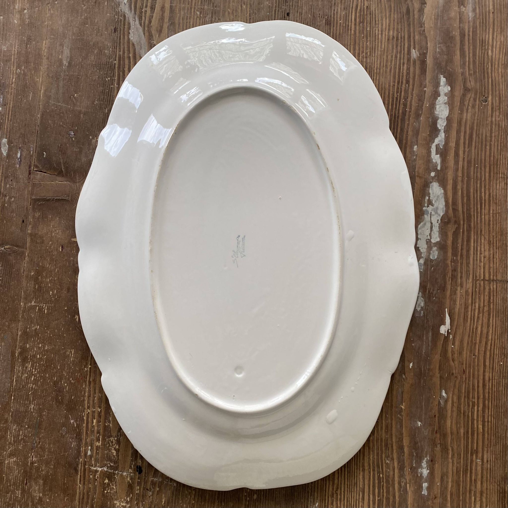 Plat festonné
