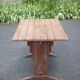 Vintage wood bistro table