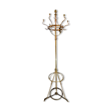 Porte manteau perroquet art nouveau arts & crafts jugendstil, bronze acier, ca 1900