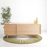 Buffet en chêne style scandinave