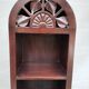 Vintage colonial column bookcase