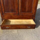Louis Philippe style walnut wardrobe