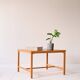 Vintage oak coffee table from the 60s