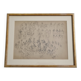 Heliogravure after Raoul Dufy – orchestra in performance (42 x 34 cm)