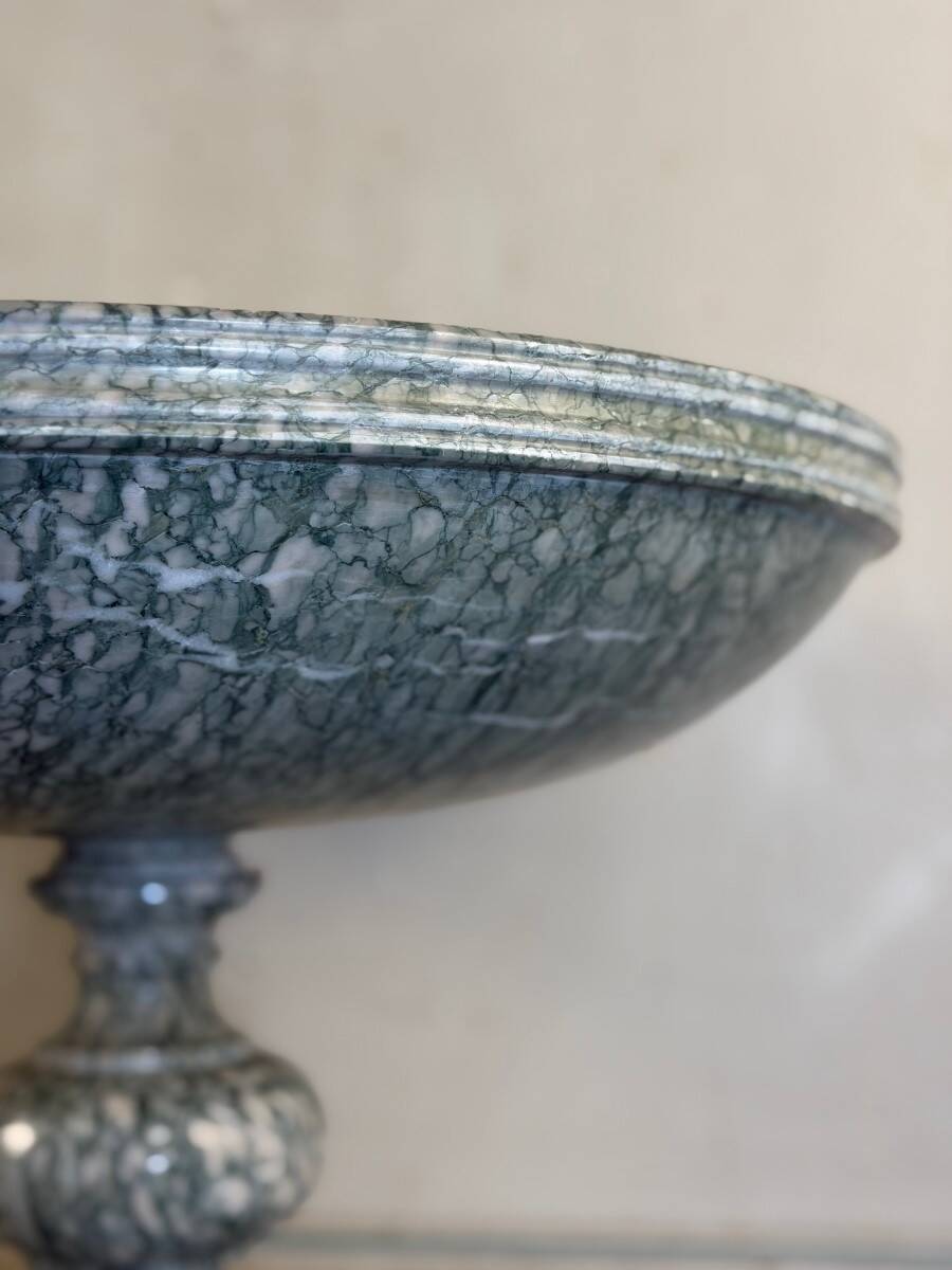 Footed cup, Campan marble tazza around 1880