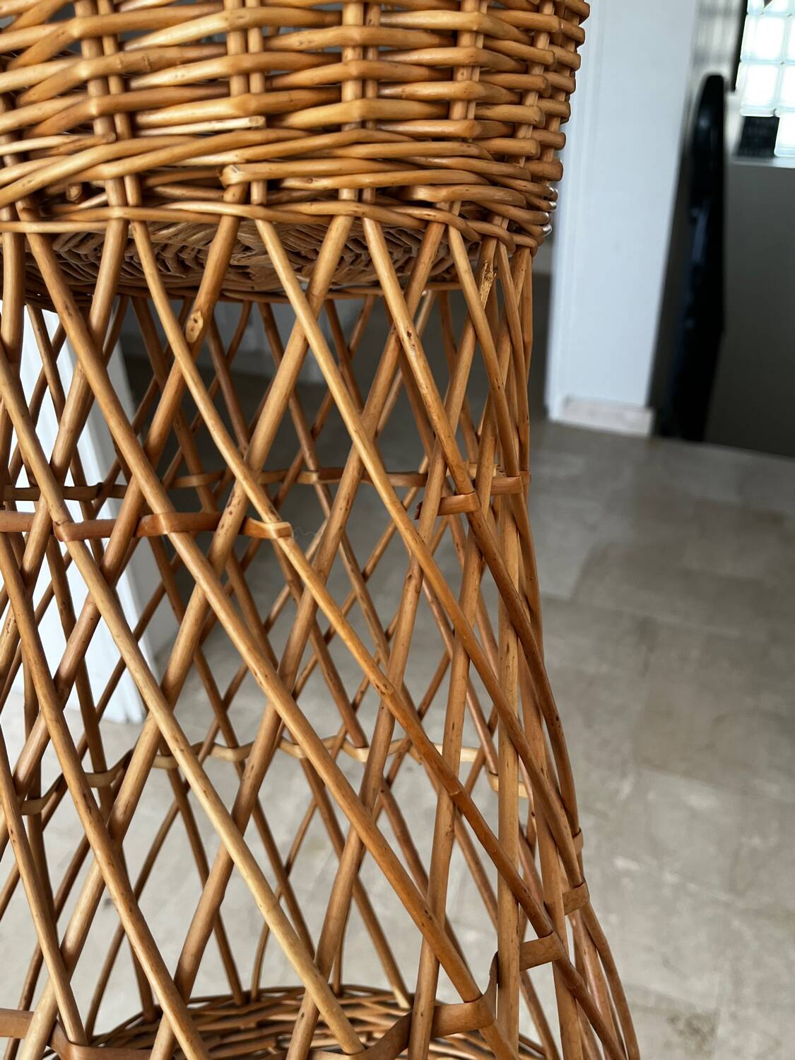 Plant holder - wicker pot cover